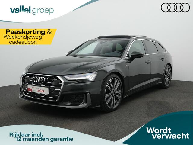 Audi A6 Avant 50 TFSI e 299 pk quattro S-Line | Panoramadak | HD-Matrix LED | Leder/alcantara | Lederpakket | Achteruitrijcamera | Stoelverwarming
