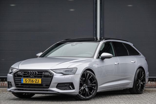 Audi A6 Avant 45Tfsi 245Pk Aut. | Quattro | S-Line | Panoramadak | 360° Camera | Bang & Olufsen | Leder | 21'' | Floret Zilver