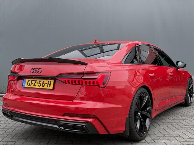 Audi A6 Limousine BWJ 2019 40 TDI 204 PK Sport AUTOMAAT | FULL LED | ADAPTIVE CRUISE | HALF LEDER | STANDKACHEL | STOELVERW. | CARPLAY + ANDROID | NAVI | CLIMA | CRUISE | LMV | PDC