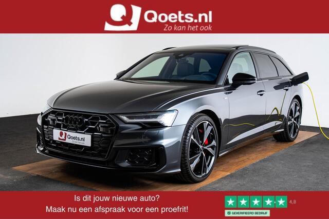 Audi A6 Avant 55 TFSI e quattro Trekhaak - Panoramdak - Adaptieve cruise copntrol - Head up - B&O - Top View 360° cameras - Zonwering - Ambienteverlichting - Stoelverwarming voor/achter - Sportstoelen -