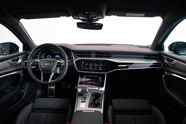 Audi A6 Avant 55 TFSI e quattro Trekhaak - Panoramdak - Adaptieve cruise copntrol - Head up - B&O - Top View 360° cameras - Zonwering - Ambienteverlichting - Stoelverwarming voor/achter - Sportstoelen -
