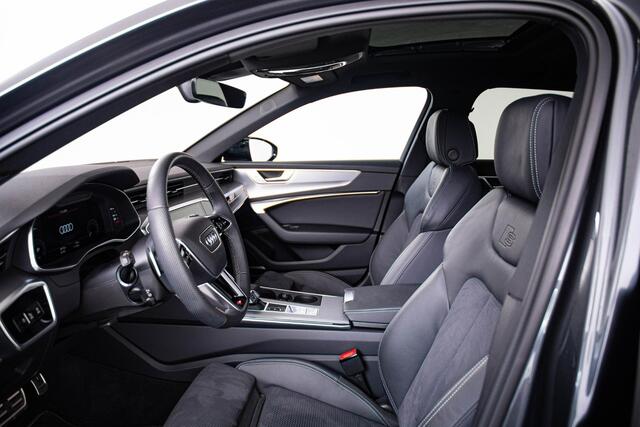Audi A6 Avant 55 TFSI e quattro Trekhaak - Panoramdak - Adaptieve cruise copntrol - Head up - B&O - Top View 360° cameras - Zonwering - Ambienteverlichting - Stoelverwarming voor/achter - Sportstoelen -