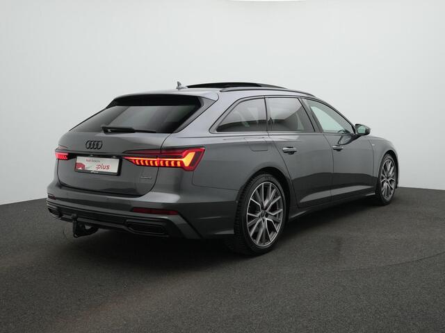Audi A6 Avant 55 TFSI e Quattro Pro Line S Competition / S-Line | Panoramadak | Trekhaak | Nachtzichtassistent | Geheugenstoel | HD-Matrix LED | 360 Camera