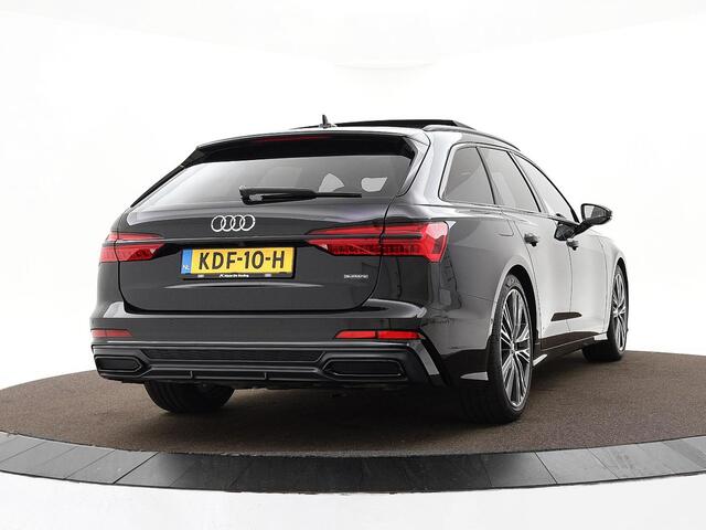 Audi A6 Avant 55 TFSI e quattro 367pk S Competition · Panoramadak · Camera · Leder · Apple/Android Car Play · Adaptive Cruise Control · Stuurwiel verwarmd ·
