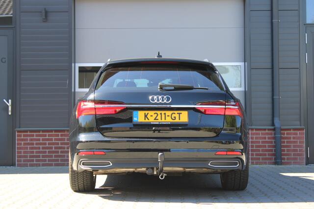 Audi A6 Avant 45 TFSI S edition Nieuwe model digitaal dashbord - 19 Inch - Stoelverwarming - Trekhaak - Cruise control Zwart metallic