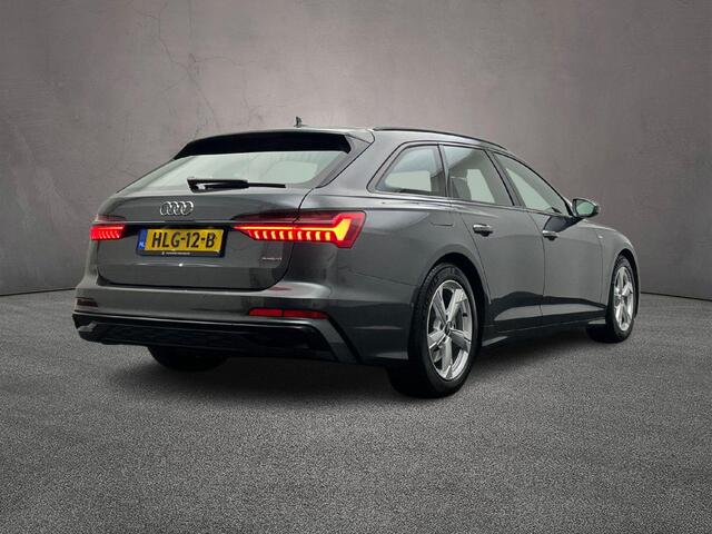 Audi A6 Avant 50 TFSI e quattro S Edition | Pano | 360Cam | Tour / City | Matrix | Adapt. Cruise | S-line | Optiek Zwart | 19 inch | Parking Pack | Elek. Stoel | Parkeerassist | Stuurverwarming |