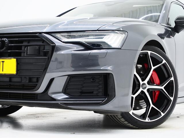 Audi A6 Avant 55 TFSI e quattro Competition Full Black | Panoramadak | Massage | Leder | 360 | Keyless | Adaptive Cruise | Sfeerlicht | Carplay