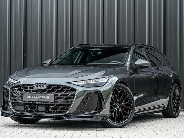 Audi A6 Avant 3.0 TFSI 368PK Quattro S-Edition | Achterasbesturing | B&O | Head-up | Luchtvering | 360 Camera | Carbon inleg | Panoramadak | Soft close | Memory seats | Elektr. verst. stuur |