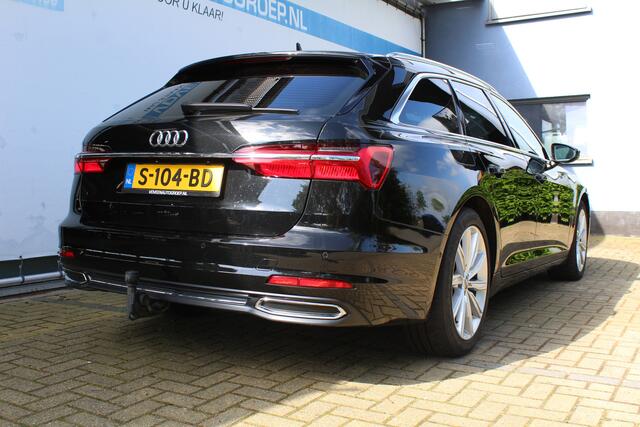 Audi A6 Avant 40 TDI S edition | Incl. 12 maanden Garantie | Panorama dak | Elektrisch wegklapbare trekhaak | Elektrisch verstelbare stoelen met memory | Elektrische kofferbakklep | Keyless entry/start | Stoelverwarming | Adaptive cruise | Navigatie | Schuif/kant