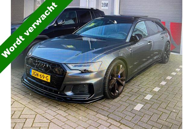Audi A6 Avant 55 TFSI e 367 pk Quattro Competition S-Line / Matrix-Led/ Pano-Dak/ Keyless/ 360-Camera/ Head-Up/ Adap.Cruise/ Massage/ Sport-Stoelen/ Stoel.Verw/ Trekhaak/ 20'' LMV