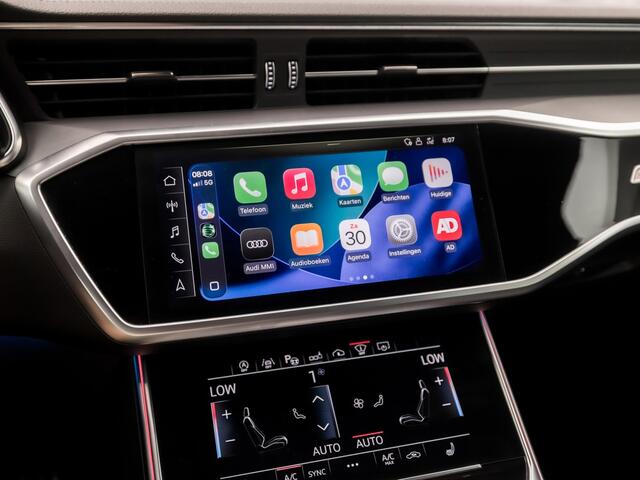Audi A6 Avant 55 TFSI quattro S-Line 340Pk Automaat (PANORAMADAK, BANG&OLUFSEN, HEAD-UP DISPLAY, NAPPA LEDER, MEESTURENDE ACHTERAS, CAMERA, STOELVERWARMING, SFEERVERLICHTING, ADAPTIVE CRUISE, MATRIX LED, NIEUWSTAAT)
