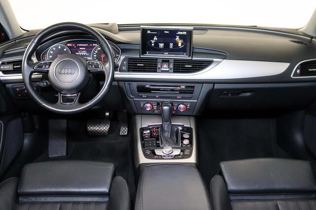 Audi A6 Avant 1.8 TFSI S-line 190PK Black optik, Trekhaak, Navigatie, Volleder, Camera, Matrix, HUD, Memory, ACC
