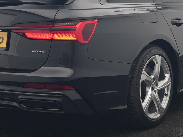 Audi A6 Avant 50 TFSI e Quattro 2x S Line PHEV 300pk Dealer O.H. | Trekhaak Af Fabriek | Panodak | Adaptive Cruise | Camera | Lederen Sportstoelen & Stuur Verwarmd | Blis | Sfeerverlichting | Apple Carplay | Navigatie | DAB | Plug In Hybrid |
