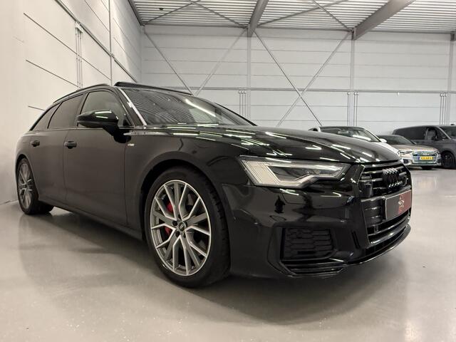 Audi A6 Avant 55 TFSI e quattro Competition BLACK ALL BLACK PANO/TREKHAAK/B&O/20"/MEMORY/MATRIX/ACC/CAMERA/BLACK-OPTIC/NET GROTE OH BEURT GEHAD MET RONDOM NW REMMEN/BANDEN ALLES!!/BLACK ALL BLACK