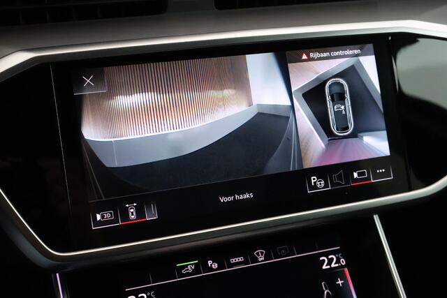 Audi A6 Avant 50 TFSIe 299pk quattro S edition B&O Panoramadak Trekhaak 360Camera Keyless Matrix ACC Stoelverwarming HUD Navigatie 2x S-Line
