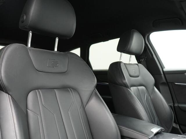 Audi A6 Avant 50 TFSI e Quattro S Line PHEV 300pk Dealer O.H. | Adaptive Cruise | Head Up | Camera | Matrix LED | Lederen Sportstoelen Memory & Verwarmd | Blis | Stuur Verwarmd | Apple Carplay | Navigatie | DAB | Plug In Hybrid |