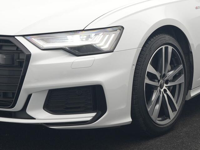 Audi A6 Avant 50 TFSI e Quattro S Line PHEV 300pk Dealer O.H. | Adaptive Cruise | Head Up | Camera | Matrix LED | Lederen Sportstoelen Memory & Verwarmd | Blis | Stuur Verwarmd | Apple Carplay | Navigatie | DAB | Plug In Hybrid |