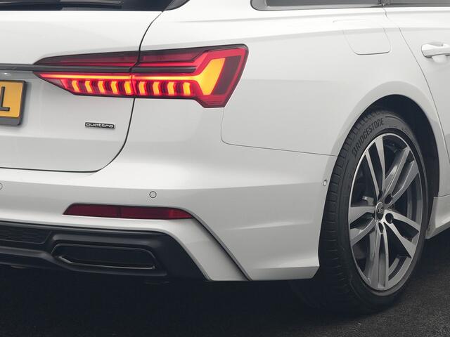 Audi A6 Avant 50 TFSI e Quattro S Line PHEV 300pk Dealer O.H. | Adaptive Cruise | Head Up | Camera | Matrix LED | Lederen Sportstoelen Memory & Verwarmd | Blis | Stuur Verwarmd | Apple Carplay | Navigatie | DAB | Plug In Hybrid |