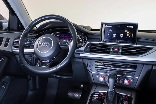 Audi A6 Avant 1.8 TFSI S-line 190PK Black optik, Trekhaak, Navigatie, Volleder, Camera, Matrix, HUD, Memory, ACC