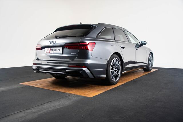 Audi A6 Avant 55 TFSI e quattro S Line - Trekhaak - Adaptieve Cruise Control - B&O - Optiekpakket zwart plus - Akoestisch zijruiten - Stoelverwarming vóór - Lendensteunen - Sportonderstel