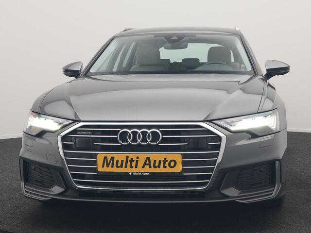 Audi A6 Avant 50 TFSI e quattro S Line 300pk PHEV Dealer O.H | Trekhaak af Fabriek | Adaptive Cruise | Lederen Sportstoelen Memory | Apple Carplay | 19"L.M | BLIS | Virtual |