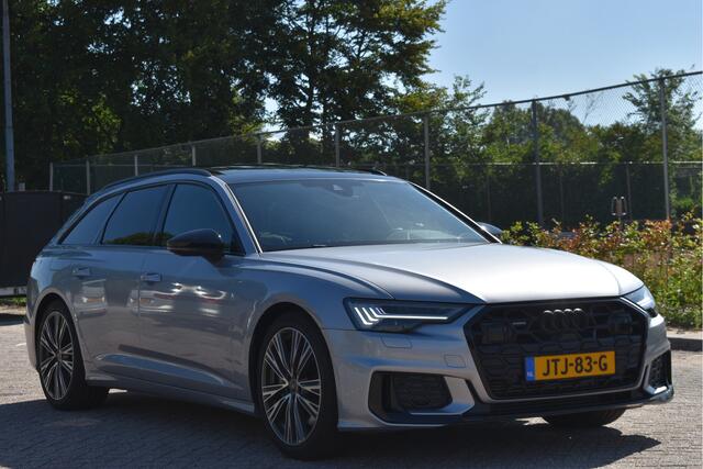 Audi A6 Avant 50 TFSI e quattro S edition 299 pk | Keyless | Standkachel | Pano.dak | Camera | Elekt.stoelen | Carplay | DAB | Stuurverwarming | Full LED | 20" LM