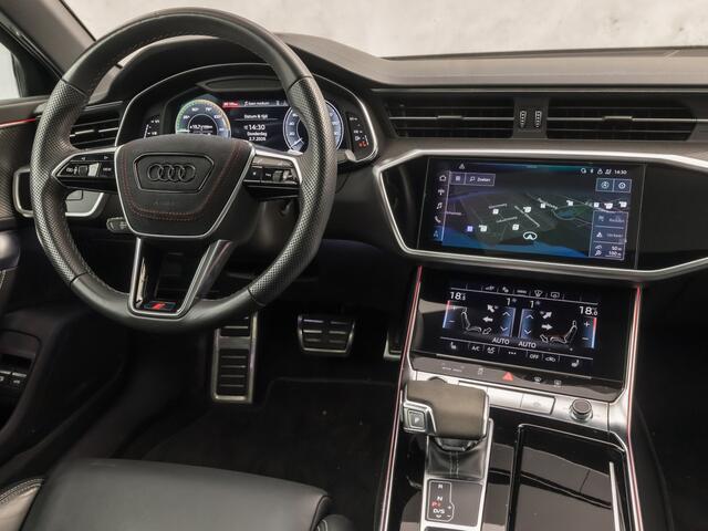 Audi A6 55 TFSI e quattro S-Line Competition 367Pk Automaat (PANORAMADAK, CARBON PACK, BANG&OLUFSEN, APPLE CARPLAY, CAMERA, MEMORY SEATS, GETINT GLAS, HEAD-UP DISPLAY, ADAPTIVE CRUISE, SFEERVERLICHTING, NIEUWSTAAT)
