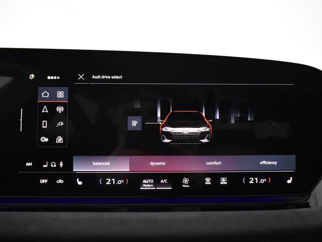 Audi A6 e-tron Avant S edition 83 kWh 286 PK · Tech Pro · 21" LM Velgen · Bang & Olufsen Sound · Panorama-glasdak · Privacy glas · Head up display · Luchtvering · Servosluiting