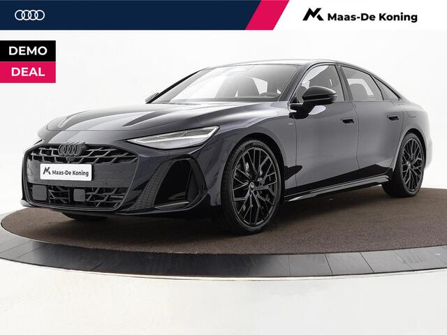 Audi A6 Limousine 2.0 e-hybrid quattro S edition 299 PK · Tech plus · 21" LM Velgen · Exterieurpakket zwart · Bekleding Leder/Alcantara · MEGA Sale