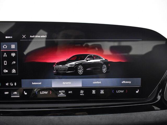 Audi A6 Limousine 2.0 e-hybrid quattro S edition 299 PK · Tech plus · 21" LM Velgen · Exterieurpakket zwart · Bekleding Leder/Alcantara · MEGA Sale