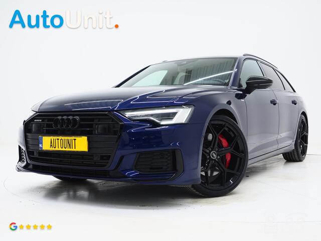Audi A6 Avant 55 TFSI e quattro Competition Full Black | Leder/Alcantara | Trekhaak | Adaptive Cruise | Keyless | Camera | Memory | Carplay