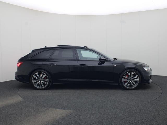 Audi A6 Avant 55 TFSIe 367pk quattro Pro Line S Competition · Panoramadak · Camera · Apple/Android Car Play · HEAD-UP Display · Dodehoeksensoren · Adaptive CC · Leder/Alcantara · EXTRA INRUILKORTING ·