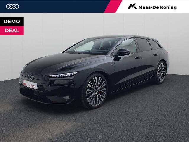 Audi A6 Avant e-tron S edition e-tron 100kWh 367 PK · Tech pro · Panorama-glasdak · Sportstoel plus leder zwart · Stoelmassage + ventilatie