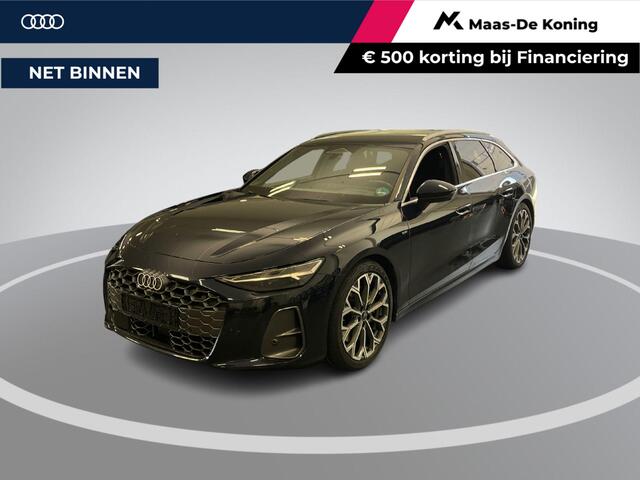 Audi A6 Avant 2.0 367pk e-hybrid Quattro S edition Competition · Wegklapbare Trekhaak · B&O Audio · 360 Camera · Elek. voorstoel · Matrix LED · 20'' Inch · Garantie t/m 29-07-2030 of 100.000km