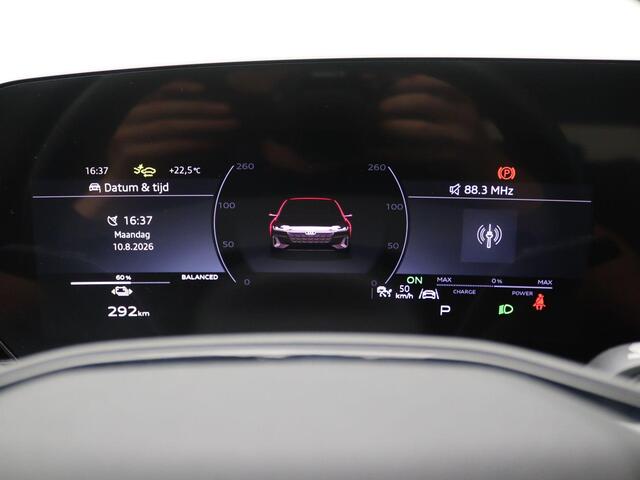 Audi A6 Avant e-tron S edition performance 100 kWh 367PK Aut. SOH 97,1%, Panoramadak, Trekhaak, B&O Audio, 21" LM Velgen, Cameraspiegels, Head-Up Display