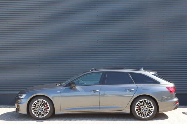Audi A6 Avant 55 TFSI e quattro Pro Line S Competition Pano/Matrix LED/360/Navi Plus/ACC/Optiek Zwart/19"