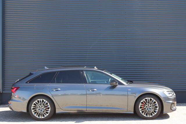 Audi A6 Avant 55 TFSI e quattro Pro Line S Competition Pano/Matrix LED/360/Navi Plus/ACC/Optiek Zwart/19"