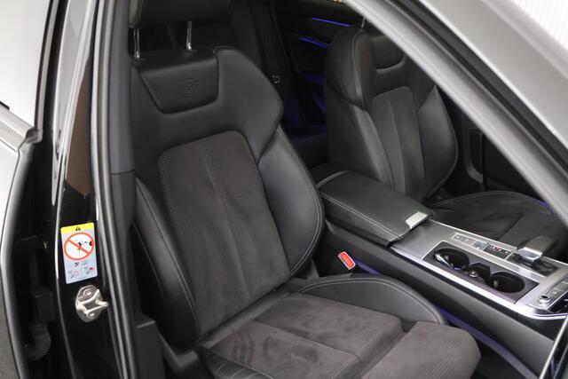 Audi A6 Avant 55 TFSIe 367pk quattro Competition Luchtvering HUD Trekhaak Keyless Stoelverwarming Panoramadak Memory Stoelen