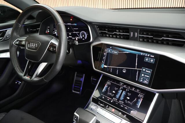 Audi A6 Avant 55 TFSIe 367pk quattro Competition Luchtvering HUD Trekhaak Keyless Stoelverwarming Panoramadak Memory Stoelen
