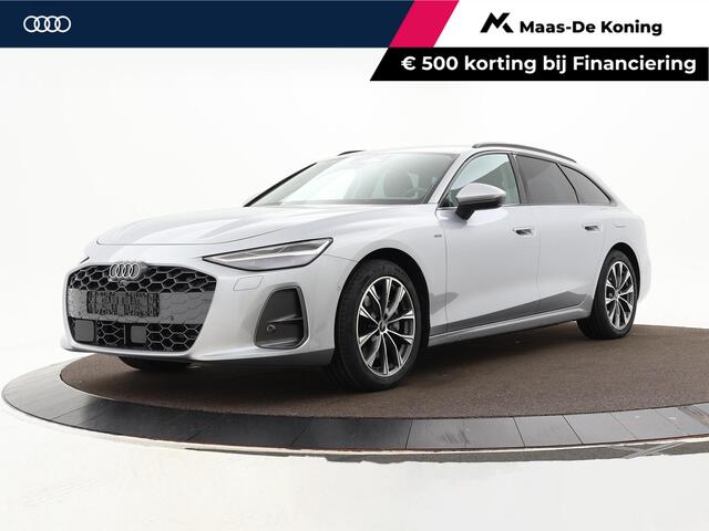 Audi A6 Avant 2.0 e-hybrid Quattro 299pk S edition Competition · 360 Camera · Inklap. Trekhaak · Bang & Olufsen Sound · Head-Up display · Dodehoeksensor · Garantie t/m 09-09-2030 of 100.000km