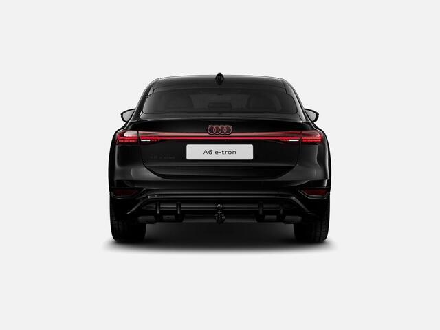 Audi A6 e-tron Sportback S edition 83 kWh 286 PK · Trekhaak elek. wegklapbaar · Leder zwarte sportstoelen · Optiekpakket zwart