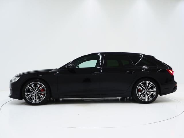 Audi A6 Avant 55 TFSI e quattro Competition | Leder/Alcantara | Memory | Cruise | PDC | Donkere Hemel | Sportstuur | Carplay