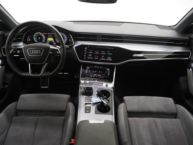 Audi A6 Avant 55 TFSI e quattro Competition | Leder/Alcantara | Memory | Cruise | PDC | Donkere Hemel | Sportstuur | Carplay