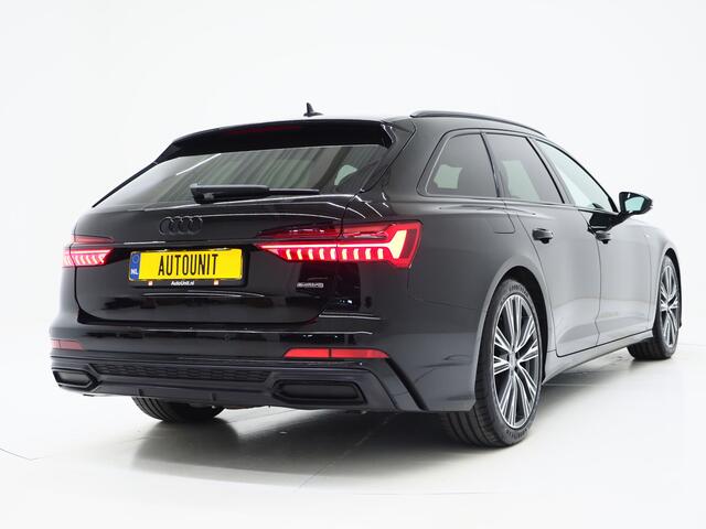 Audi A6 Avant 55 TFSI e quattro Competition | Leder/Alcantara | Memory | Cruise | PDC | Donkere Hemel | Sportstuur | Carplay