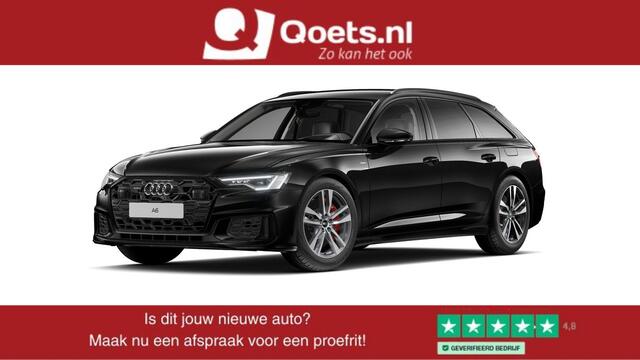 Audi A6 Avant 55 TFSI e quattro S edition Competition Trekhaak - Adaptieve Cruise Control - Head up - Stoelmassage/ventilatie - Elektrisch verstelbare/verwarmde voorstoelen - Sport stuurwiel - Top View 360° cameras -