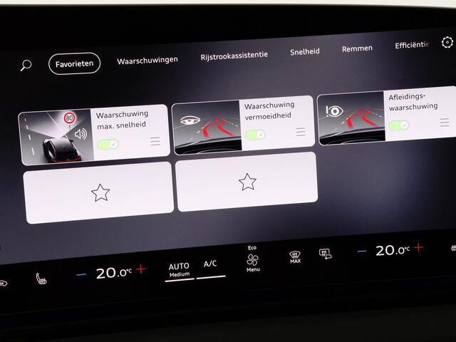 Audi A6 Avant e-tron S edition 83 kWh 286pk · SOH 99,5% · Panoramadak · Luchtvering · Camera · SONOS Sound · Head-Up Display · Elek. Achterklep · Stoelverwarming · Garantie t/m 06-10-2030 of 100.000km