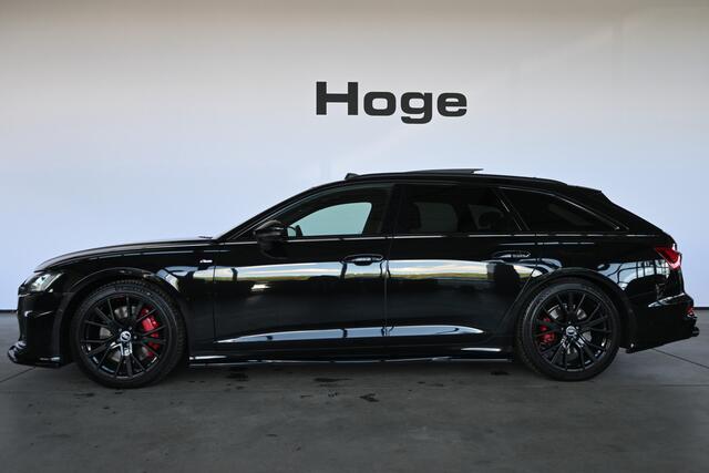 Audi A6 Avant 55 TFSI e Quattro 367PK Competition S-line Maxton Panoramadak ACC LED 20 Inch 100% Onderhouden! Inruil Mogelijk!