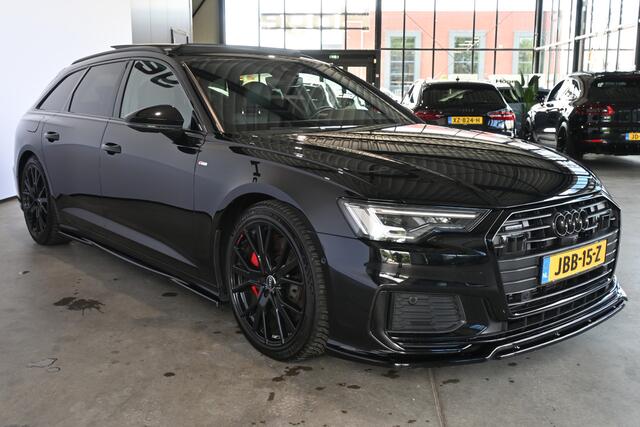 Audi A6 Avant 55 TFSI e Quattro 367PK Competition S-line Maxton Panoramadak ACC LED 20 Inch 100% Onderhouden! Inruil Mogelijk!