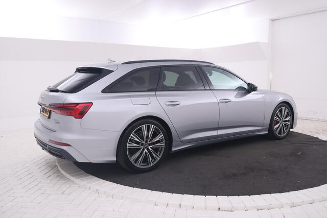 Audi A6 Avant 55 TFSI e quattro Competition S-line 262pk, zwarte hemel s-line stuur climate,