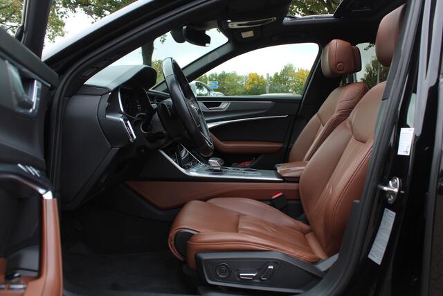 Audi A6 ALLROAD quattro 55 TFSI Pro Line Plus / Trekhaak / Panoramadak / Camera / Leder / Keyless / 20'' / CarPlay / B&O / Stuurverwarming / Dodehoek / DAB / ACC / Stoelverwarming / Zonnescherm zijruiten